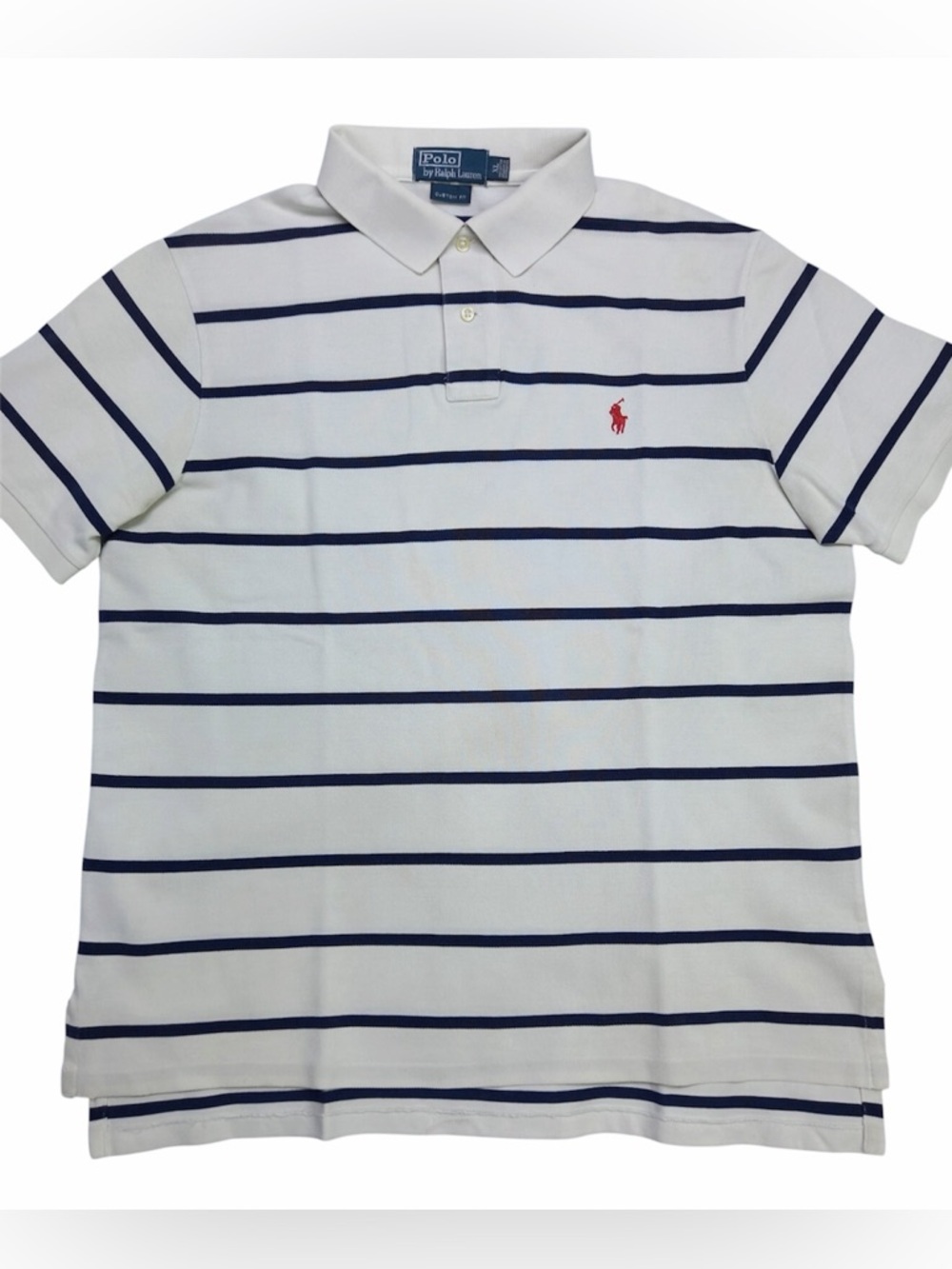 Polo by Ralph Lauren striped polo shirt/XL (001)